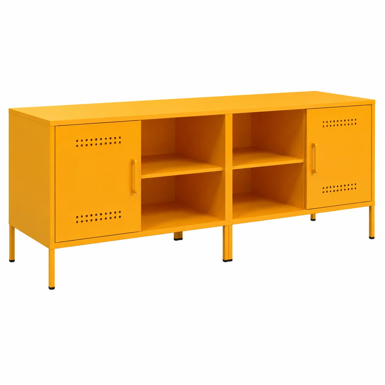 Schrank – Industriestil, mit Stauraum, aus Stahl, für Wohnzimmer