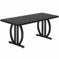 Esstisch – für 4–6 Personen, 160 × 80 cm, moderner Stil, rechteckige Form, für Küche