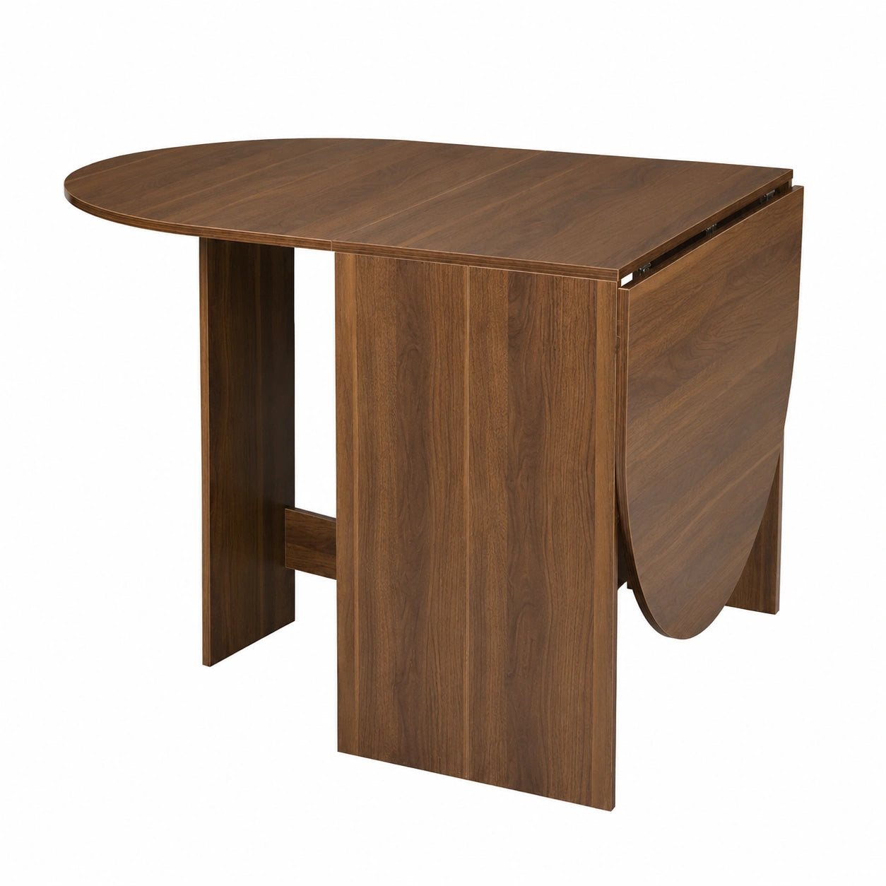 Esstisch – für 4–7 Personen, 163 × 80 × 75 cm, klappbar, aus Holz