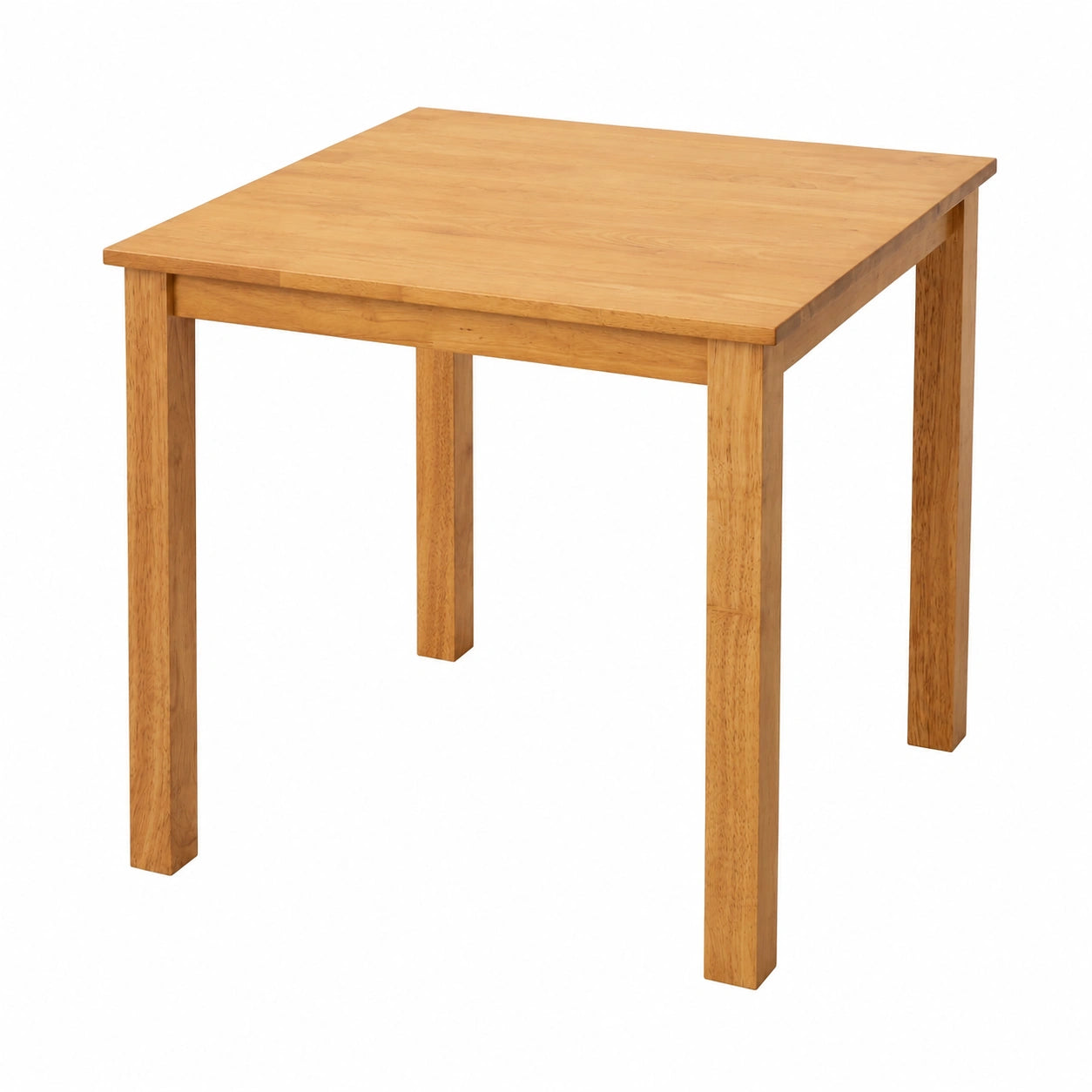 Esstisch – 70 × 70 cm, aus Massivholz und Eichenholz