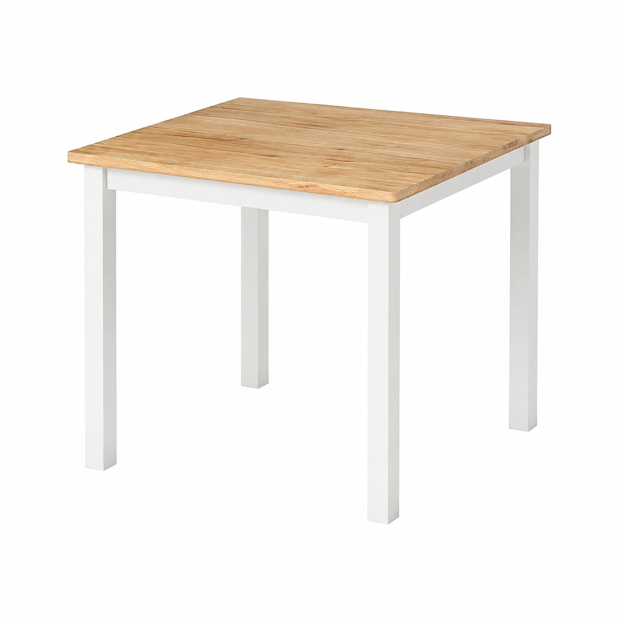 Esstisch – für 2–4 Personen, 69 × 69 cm, moderner Stil, aus Eichenholz, für Esszimmer und Küche