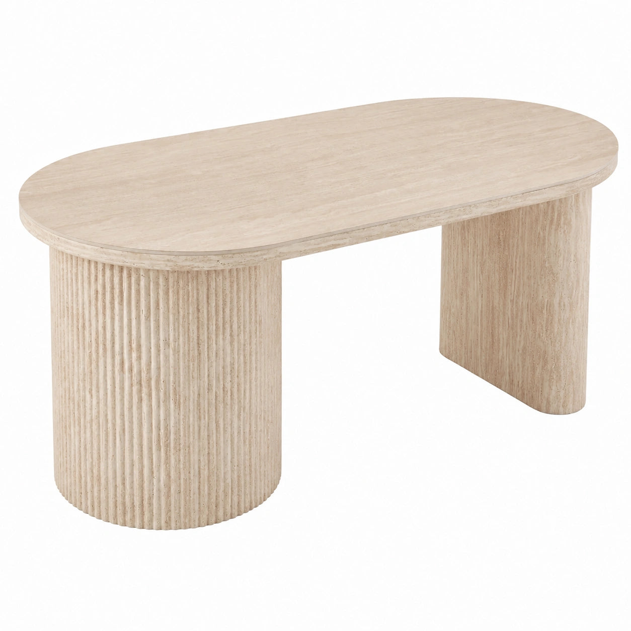 Esstisch – 200 × 100 cm, ovale Form