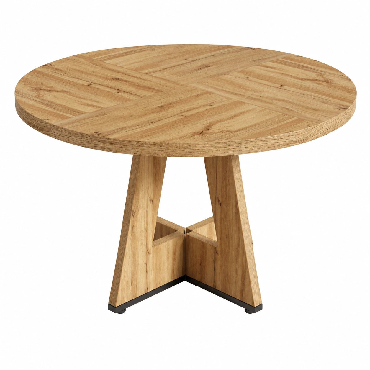 Esstisch – für 4–6 Personen, 119,9 cm, moderner Stil, runde Form, für Esszimmer, Küche und Wohnzimmer