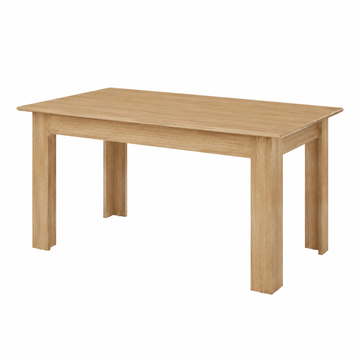 Esstisch – für 4–6 Personen, 160 × 70 cm, moderner Stil, rechteckige Form, aus Holzwerkstoff und MDF, für Esszimmer, Küche und Büro